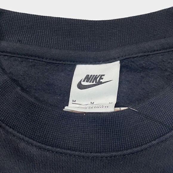 Nike NSW Club Black Sweatshirt Champions of Sport Crew Mens size M DR8033-010 - Picture 6 of 10